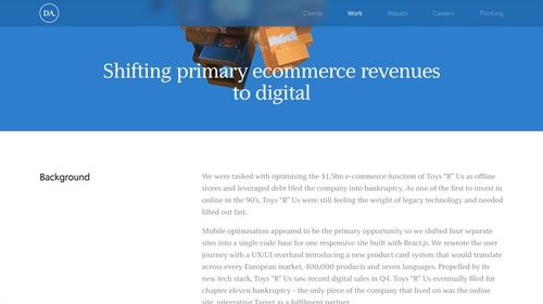 數(shù)字產(chǎn)品開發(fā)者dawson andrews 個人網(wǎng)站設計